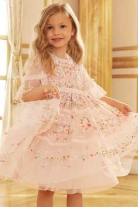 Ribbon Bouquet Kids Dress