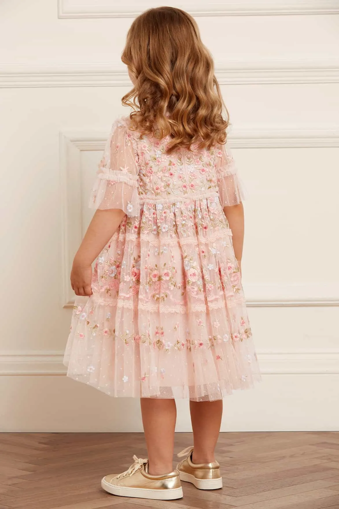 Ribbon Bouquet Kids Dress