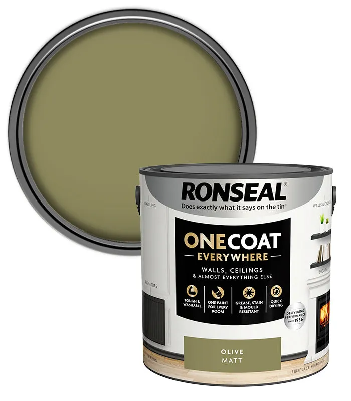 Ronseal One Coat Everywhere Matt Paint