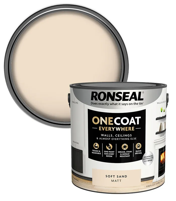 Ronseal One Coat Everywhere Matt Paint