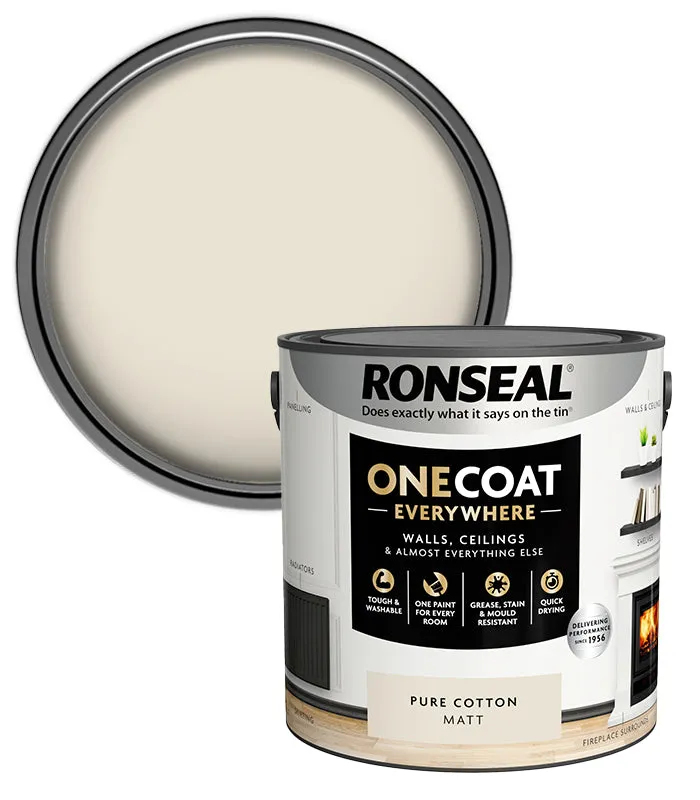 Ronseal One Coat Everywhere Matt Paint