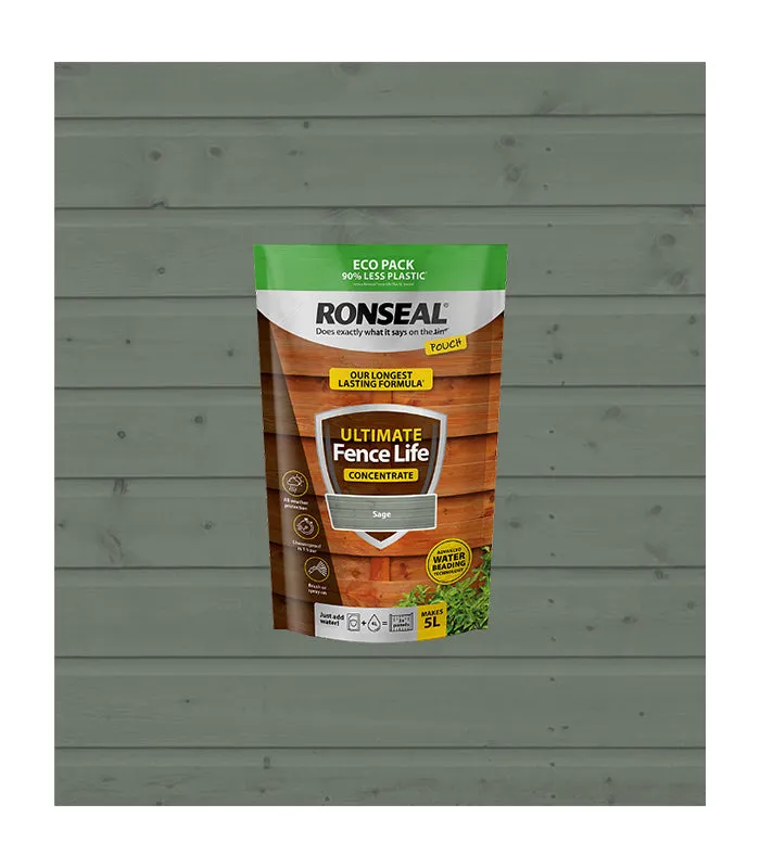 Ronseal Ultimate Fence Life Concentrate Paint- 950ml