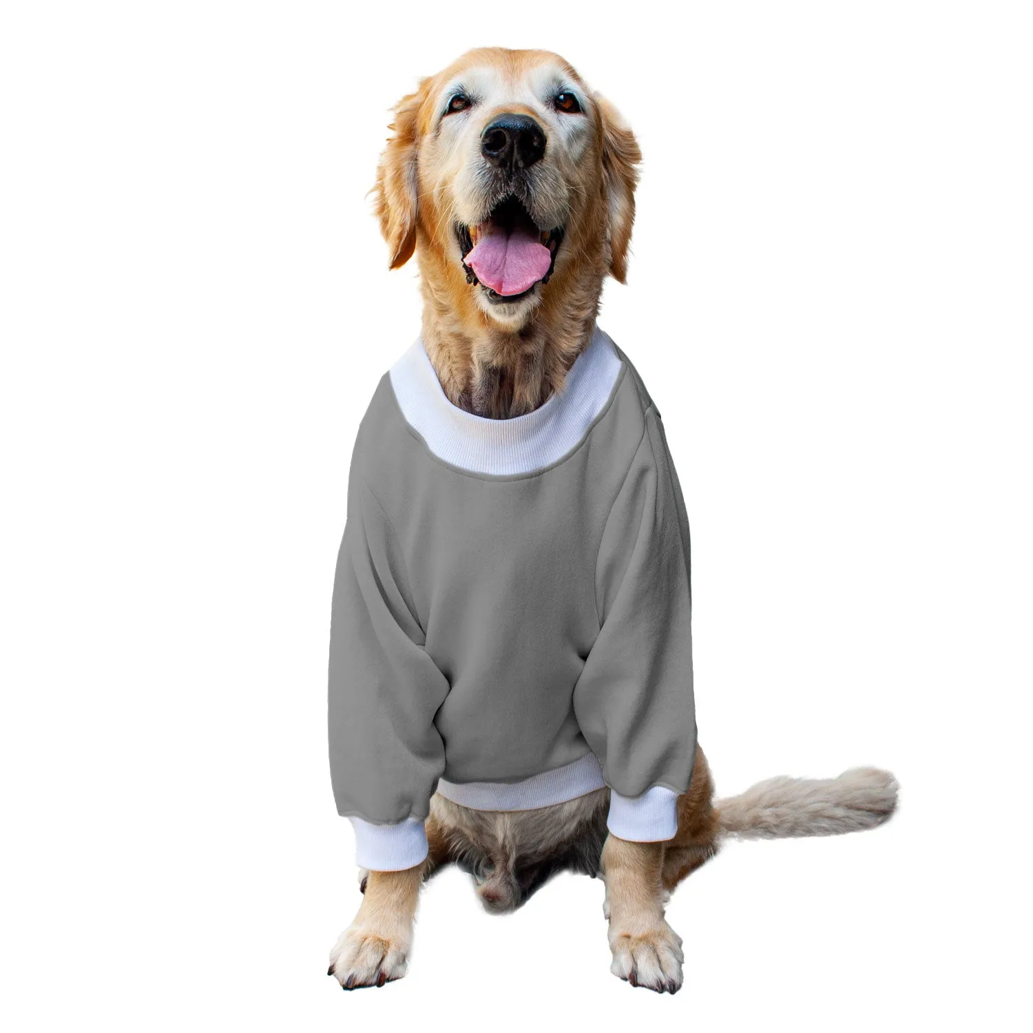 Ruse 'Basics' "Doge" Printed Crew Neck Full Sleeve Sweatshirt For Dogs