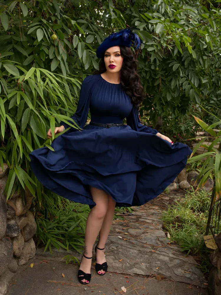 Salem Dress in Navy