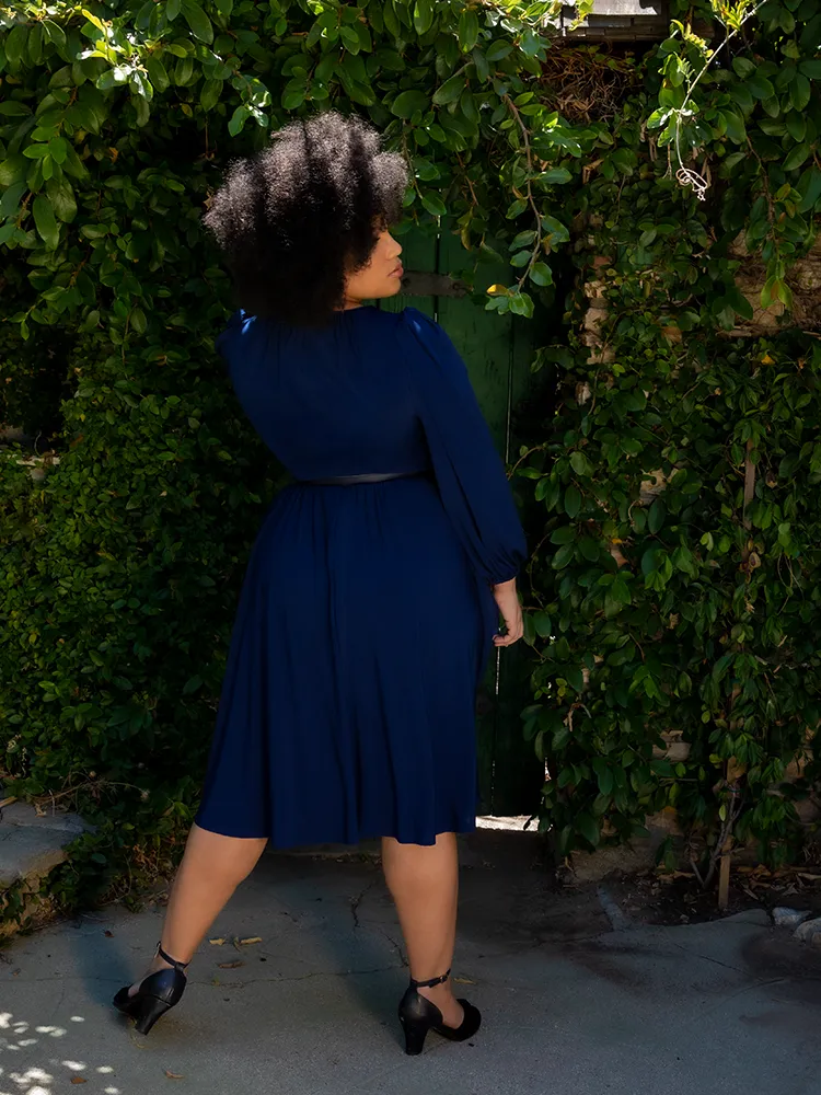 Salem Dress in Navy