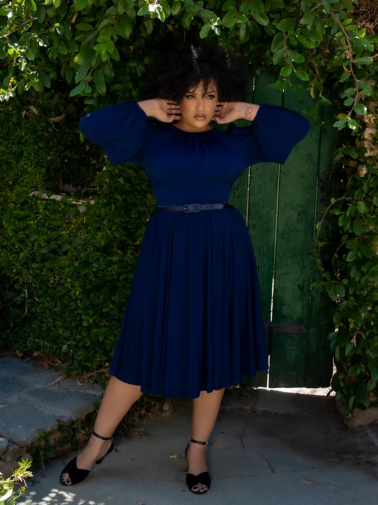 Salem Dress in Navy