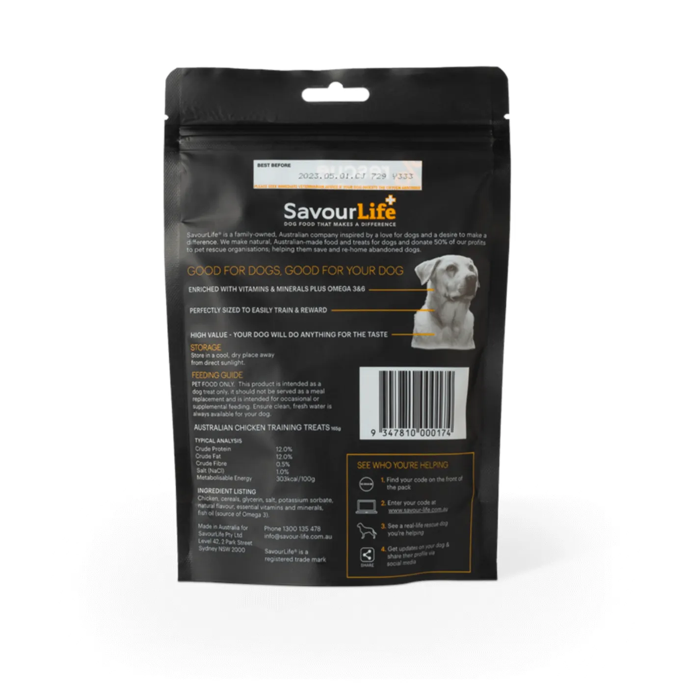 SavourLife Chicken Dog Training Treats