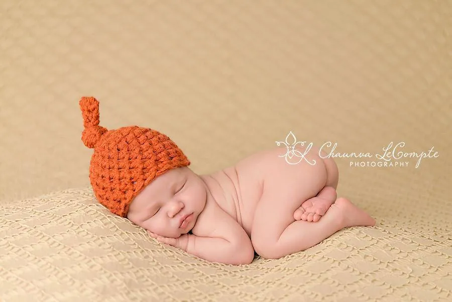 SET of 3 Newborn Baby Knot Hats - Your Choice of Colors