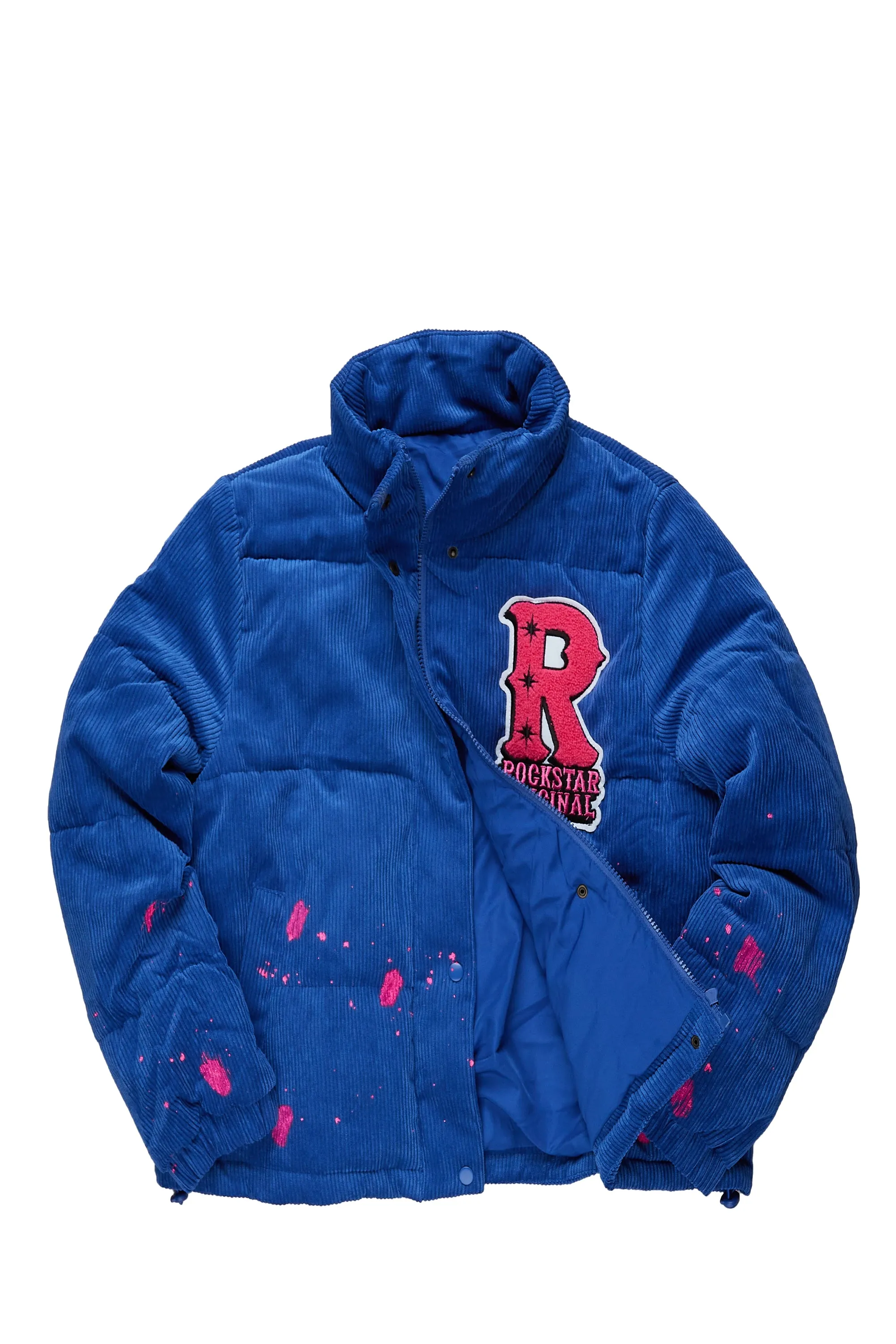 Shirika Royal Blue Puffer Jacket