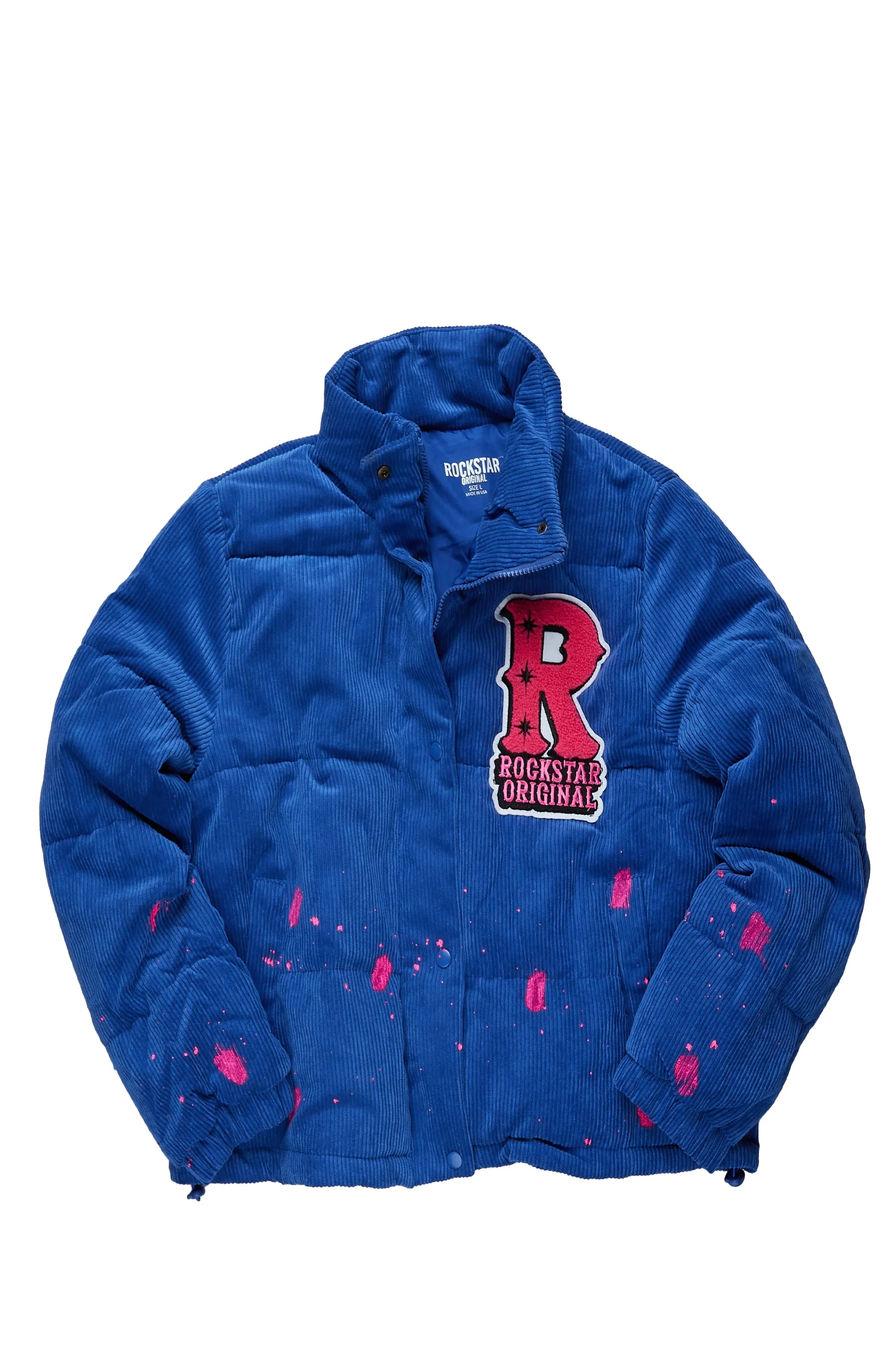 Shirika Royal Blue Puffer Jacket