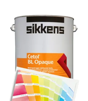 Sikkens Cetol BL Opaque Woodstain - 5 Litre - Tinted Colour Match