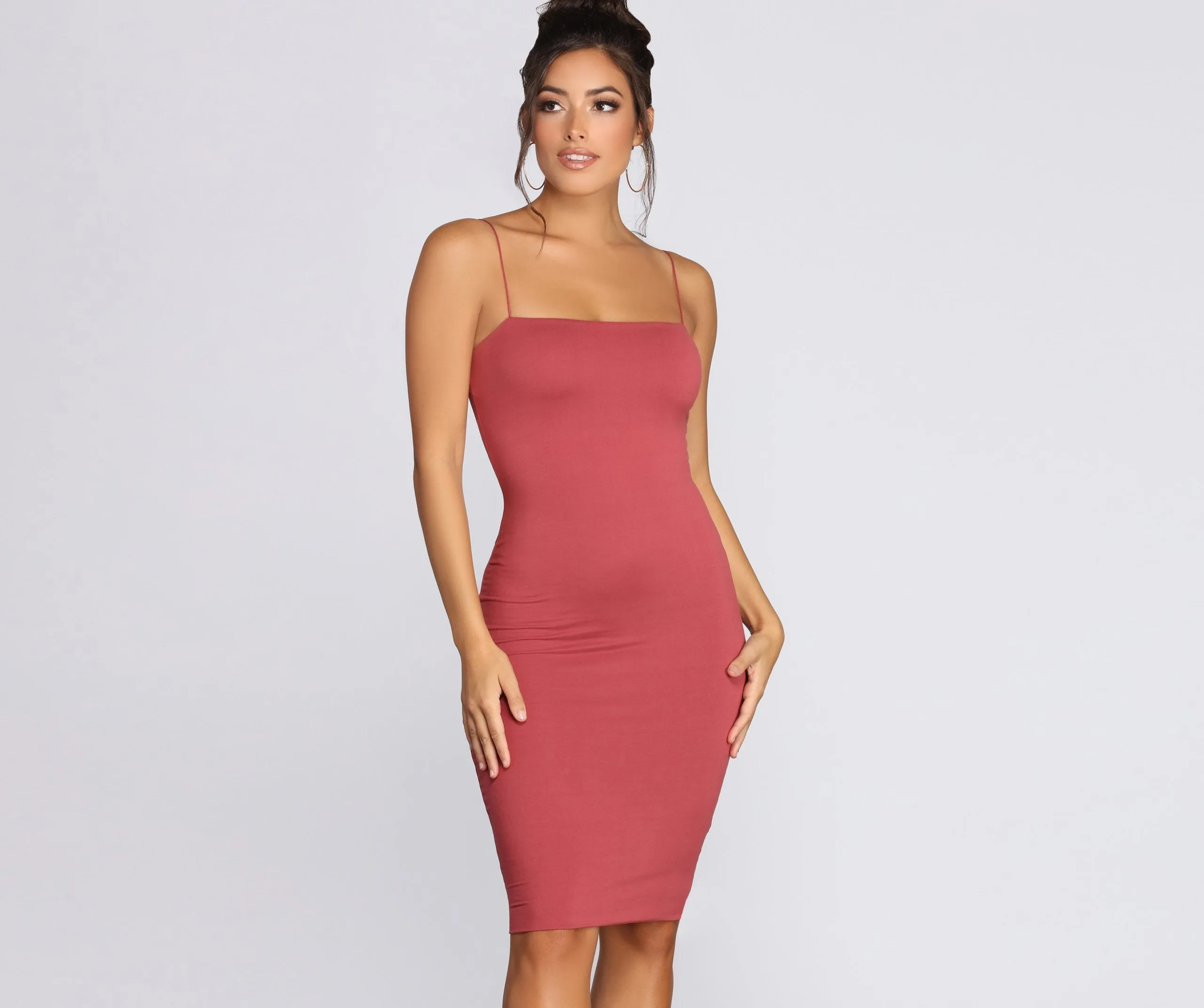 Simple And Stunning Midi Dress