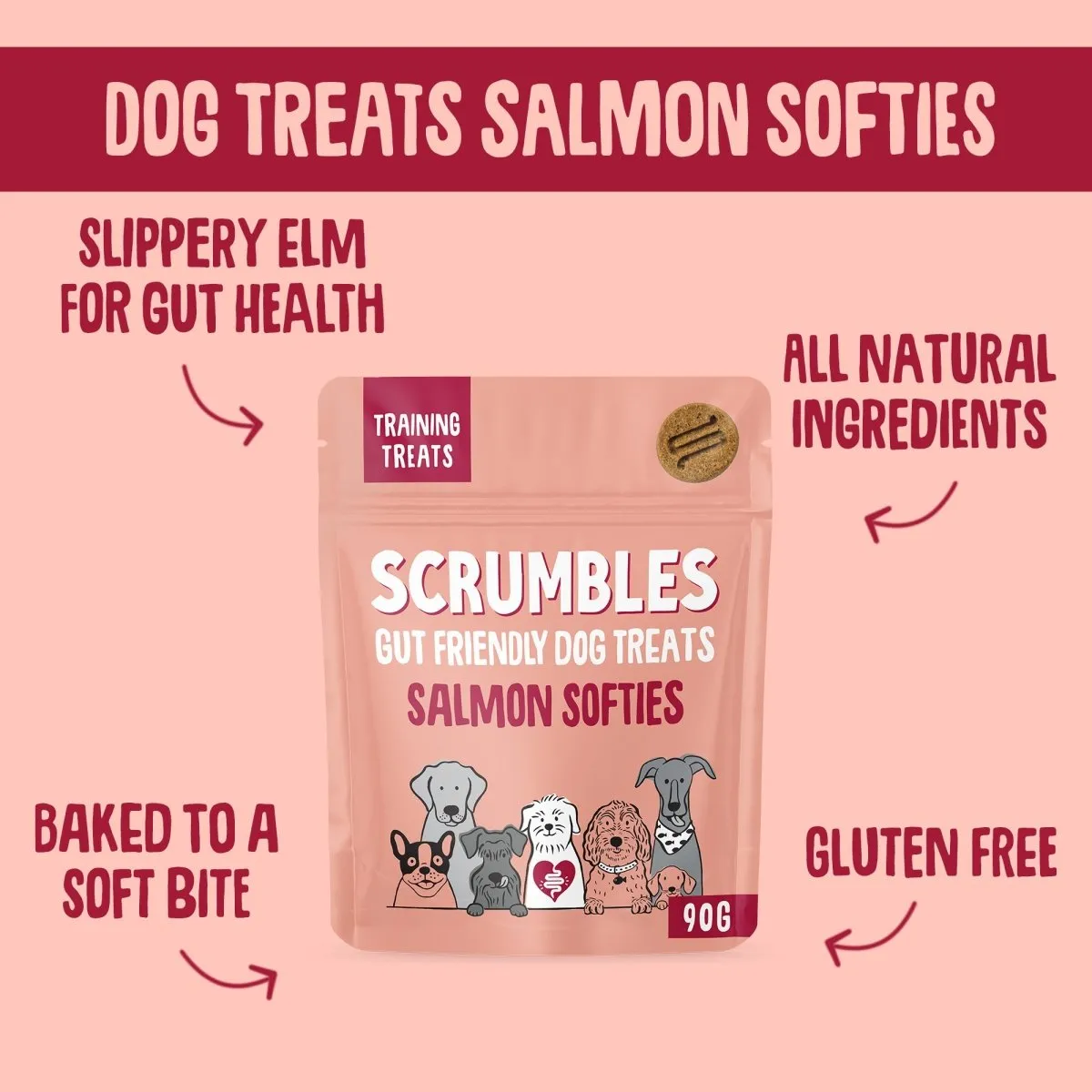 Softies: Salmon Dog Treats