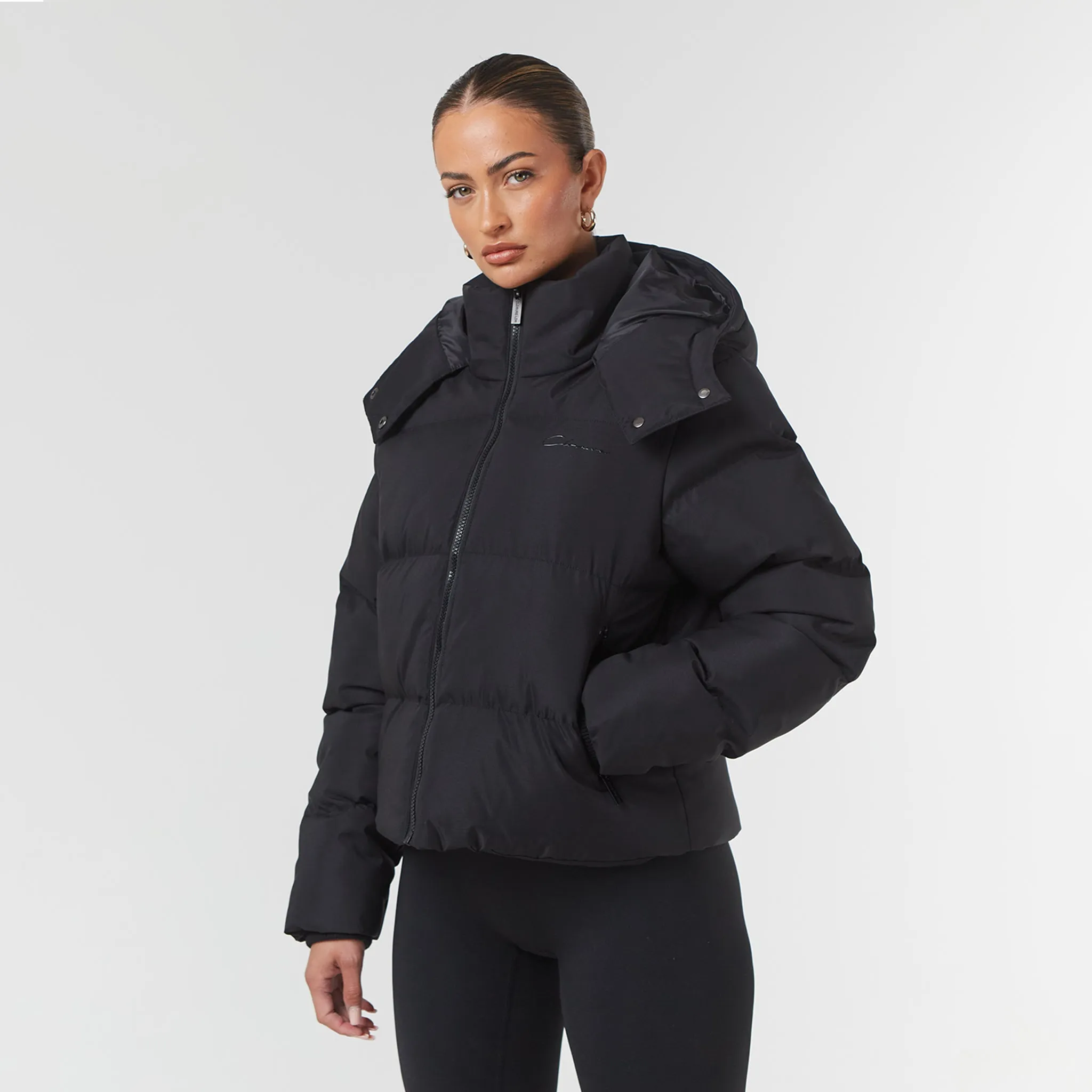 Storm Cuff Puffer | Black