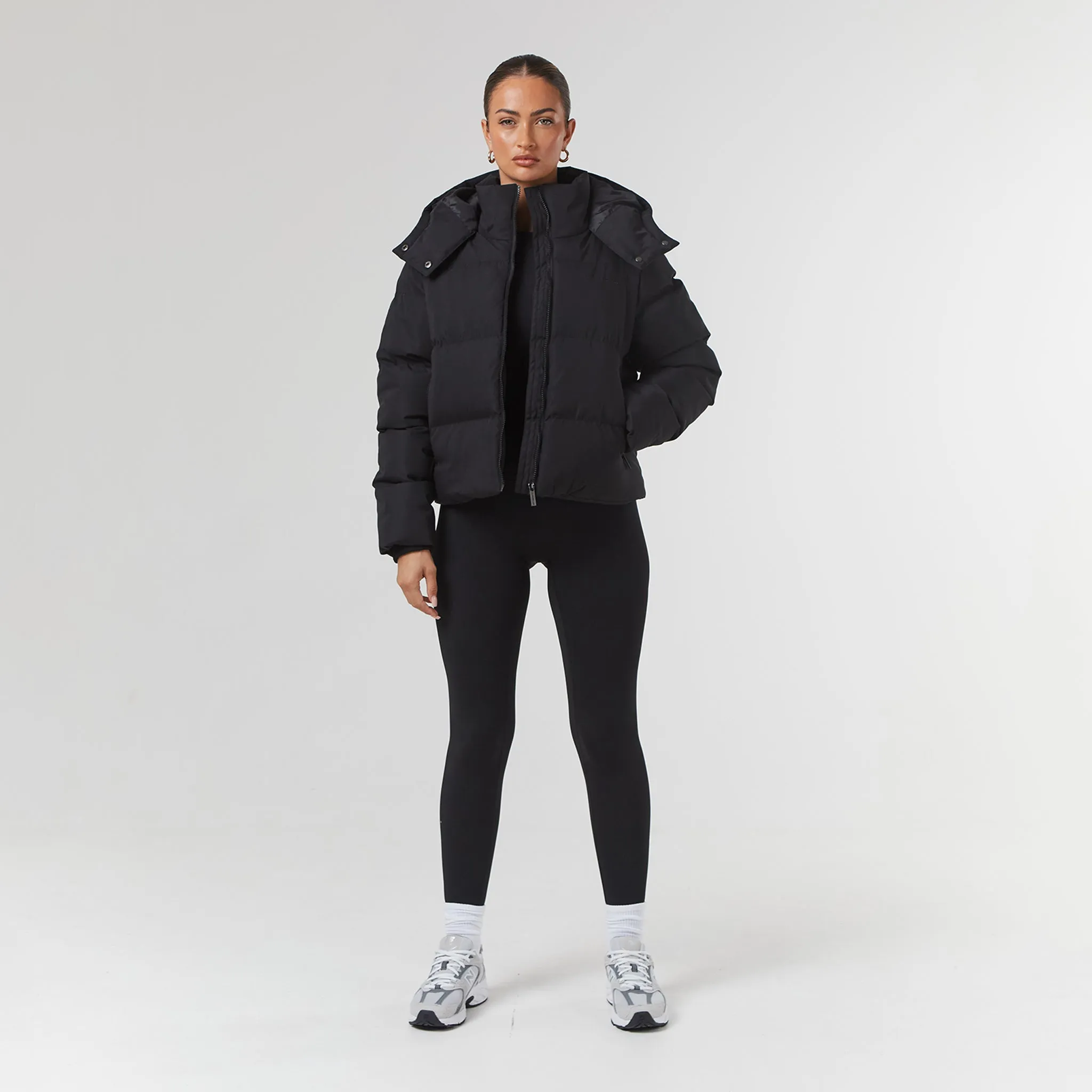 Storm Cuff Puffer | Black