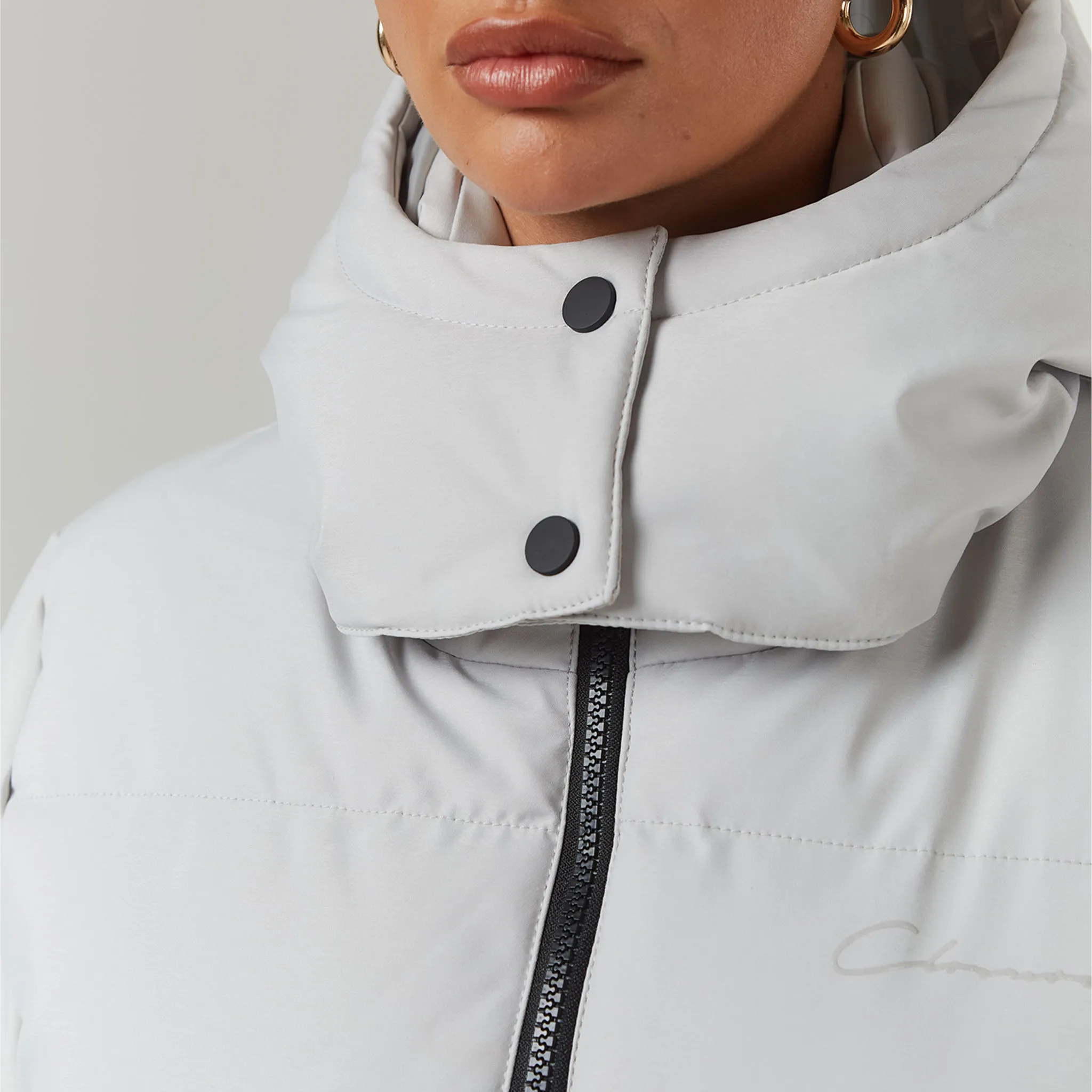 Storm Cuff Puffer | Dark Stone