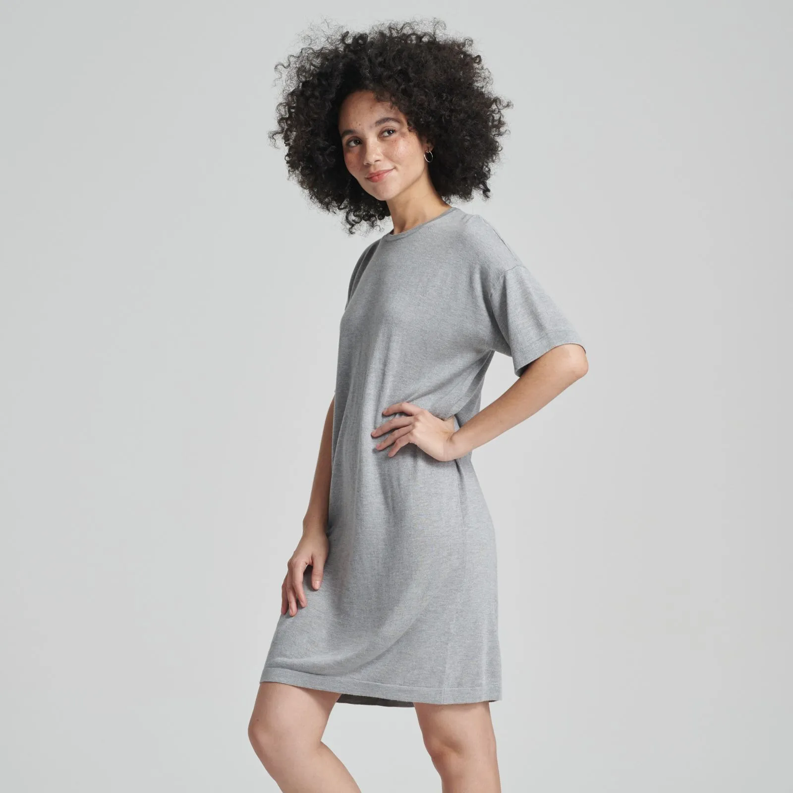 Summer Silk Everyday Shirt Dress