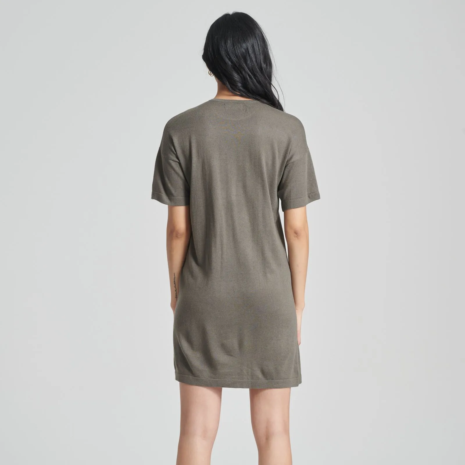 Summer Silk Everyday Shirt Dress