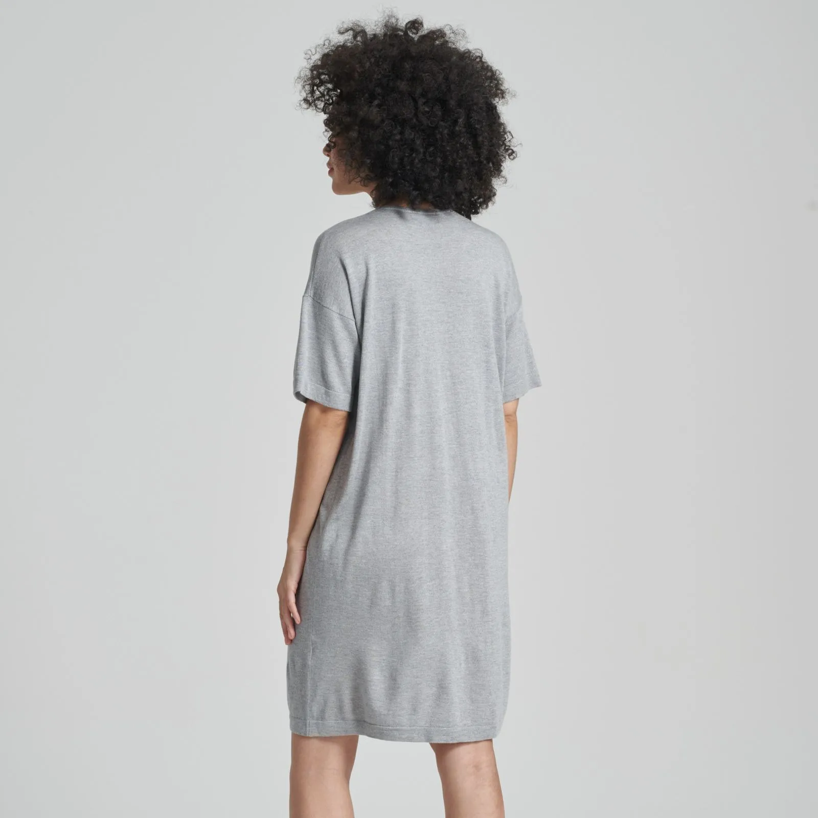 Summer Silk Everyday Shirt Dress