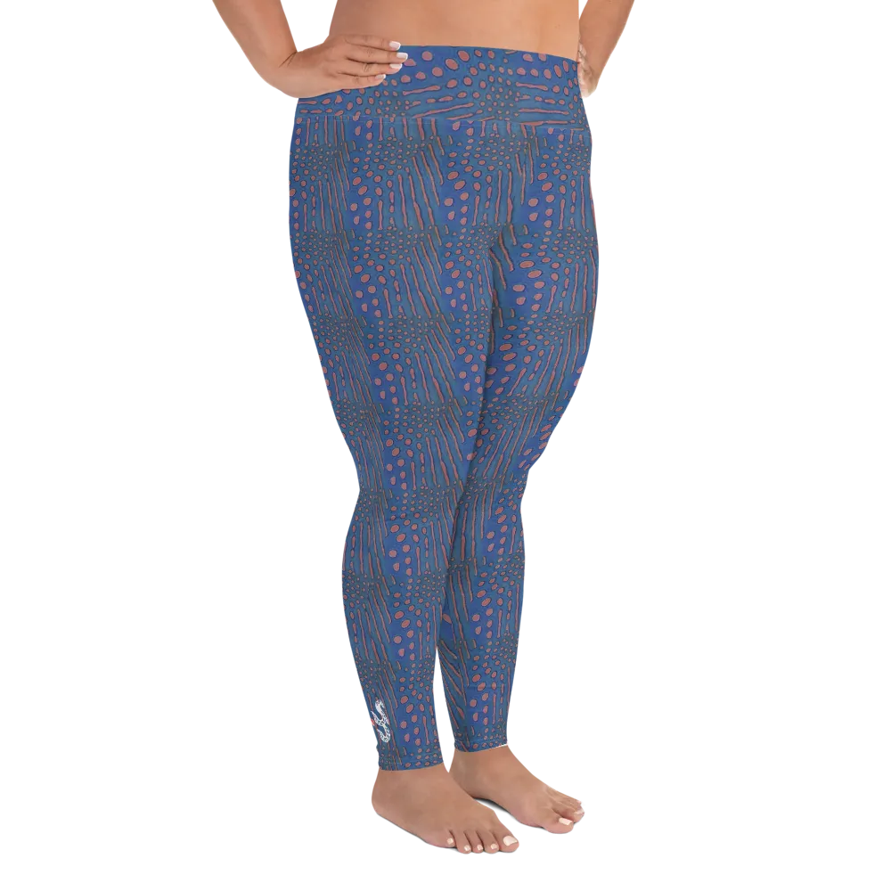 Sunrise Puffer Plus Size Leggings (Warehouse)