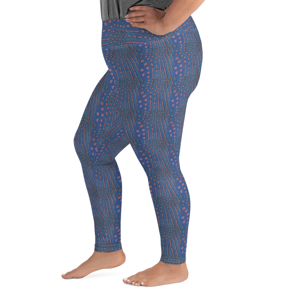 Sunrise Puffer Plus Size Leggings (Warehouse)