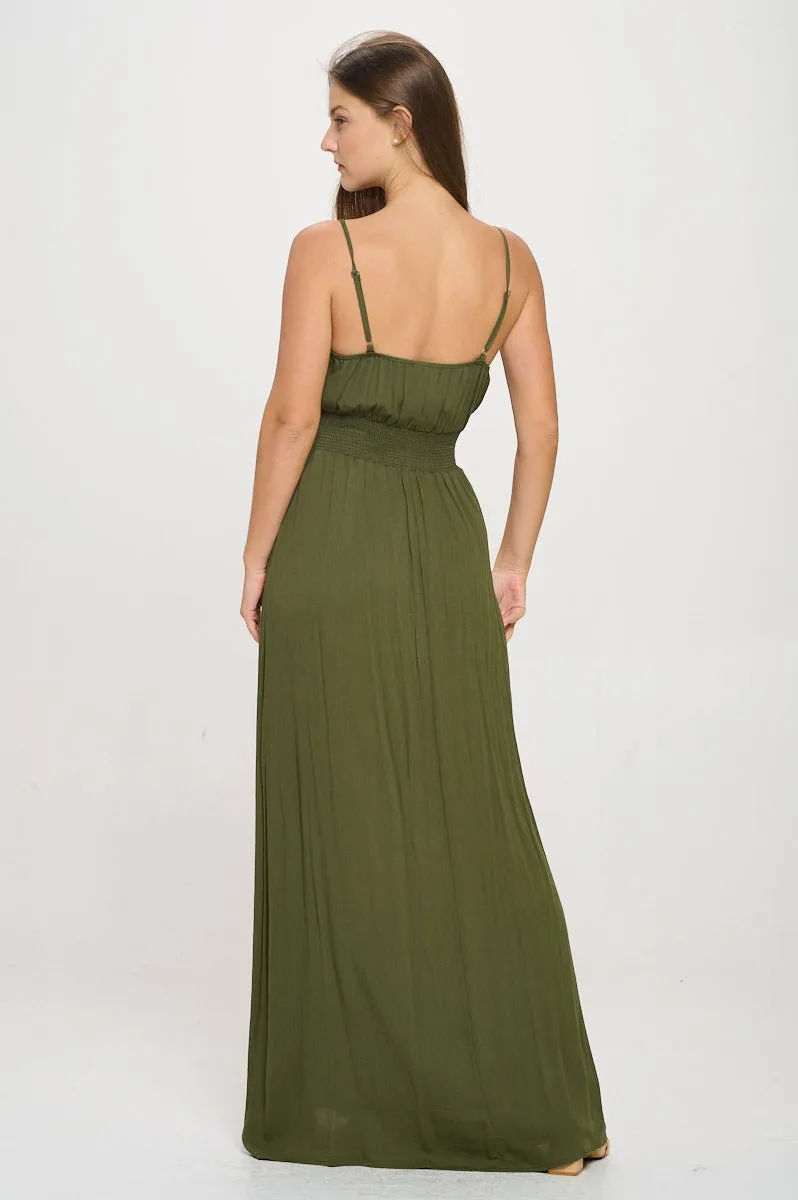 Teagan Spaghetti Strap Maxi Dress