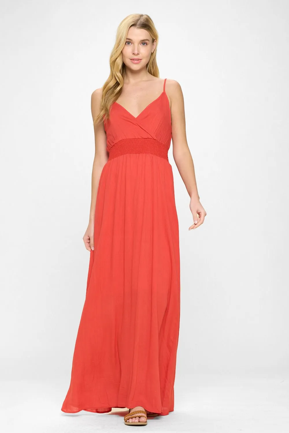 Teagan Spaghetti Strap Maxi Dress