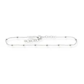 Thomas Sabo 925 Sterling Silver Anklet AK0002-001-12-L27v