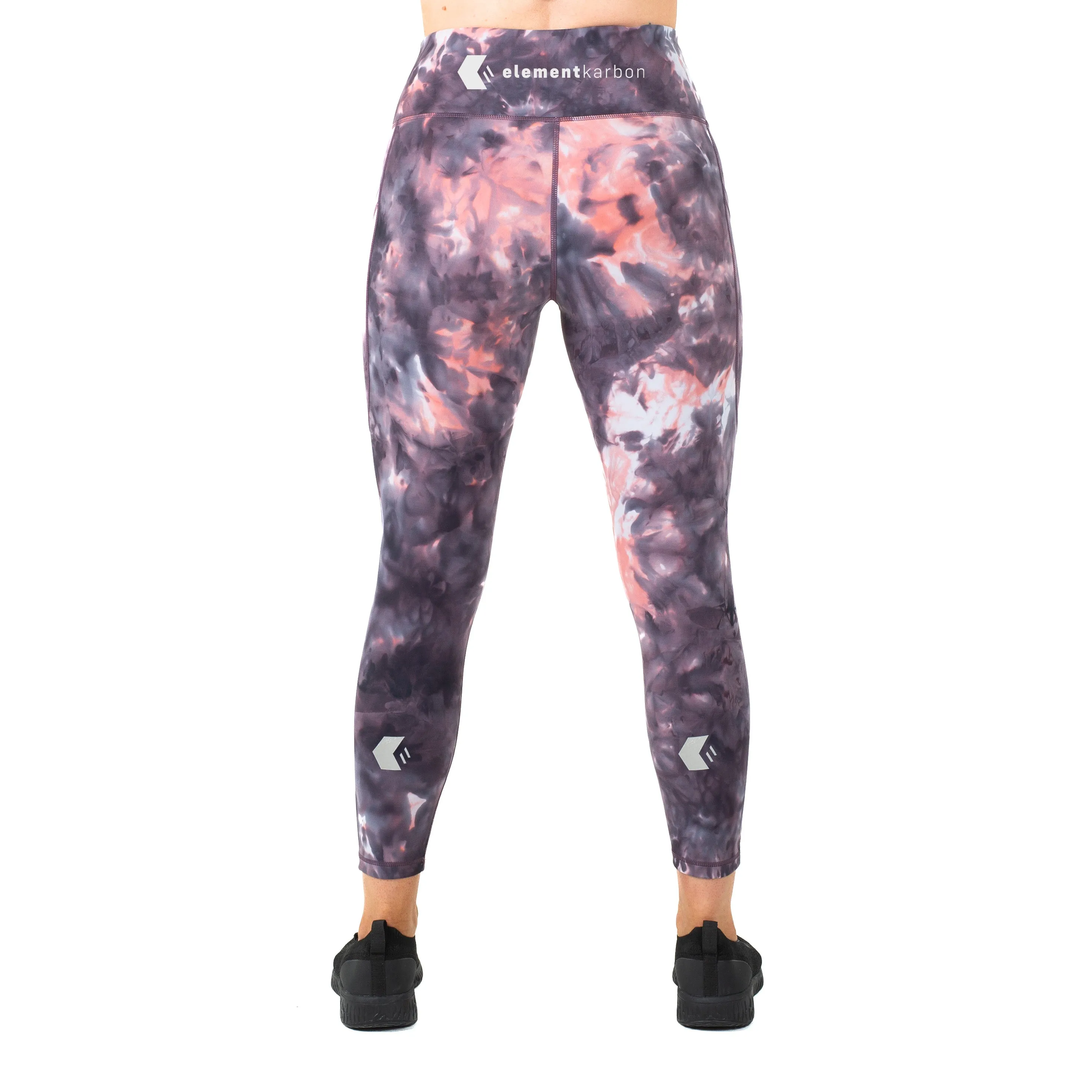 Tie Dye Leggings Amethyst/Rose