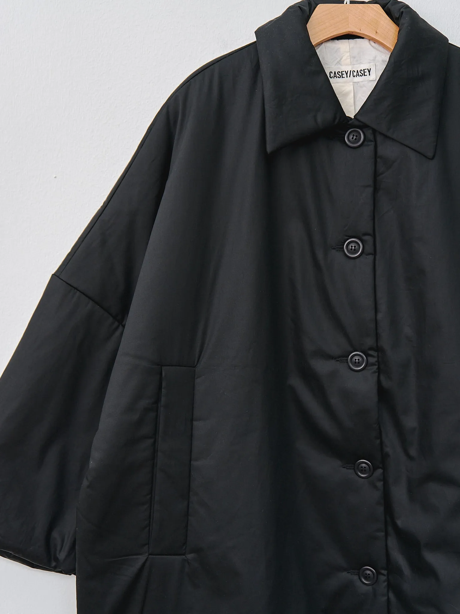 Triangle Coat - Black