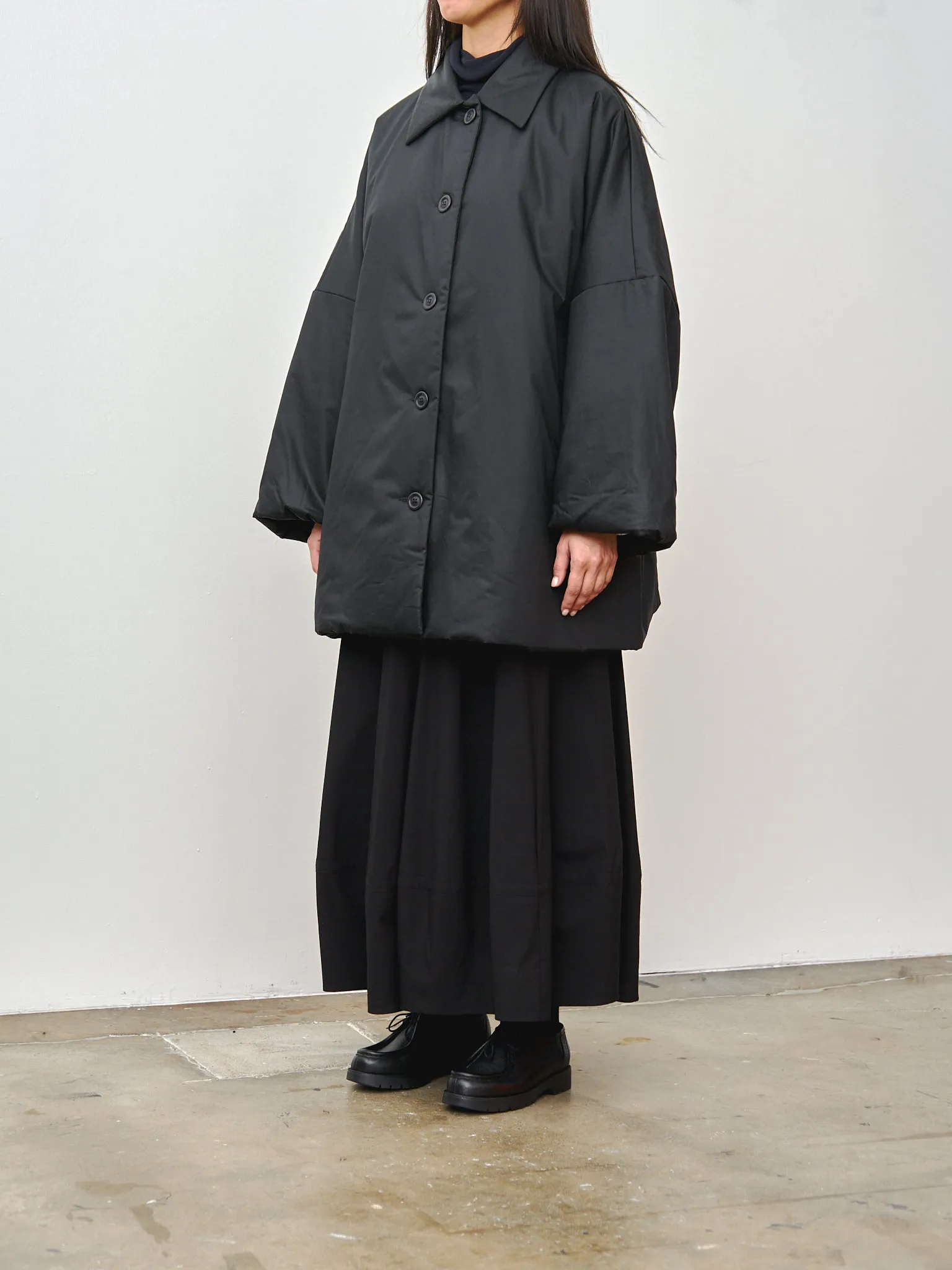 Triangle Coat - Black