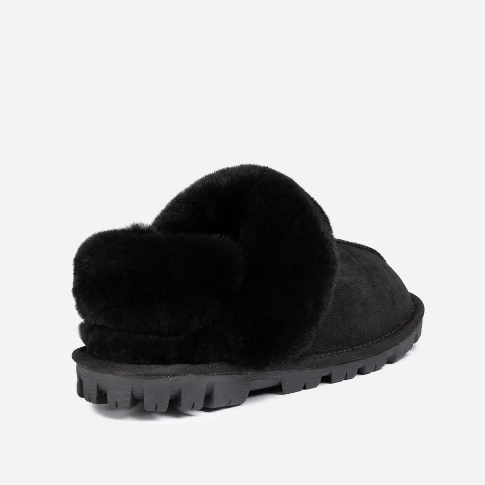 Ugg Coquette Slipper (Elastic Logo & Wool Strap) (Detachable Feature)