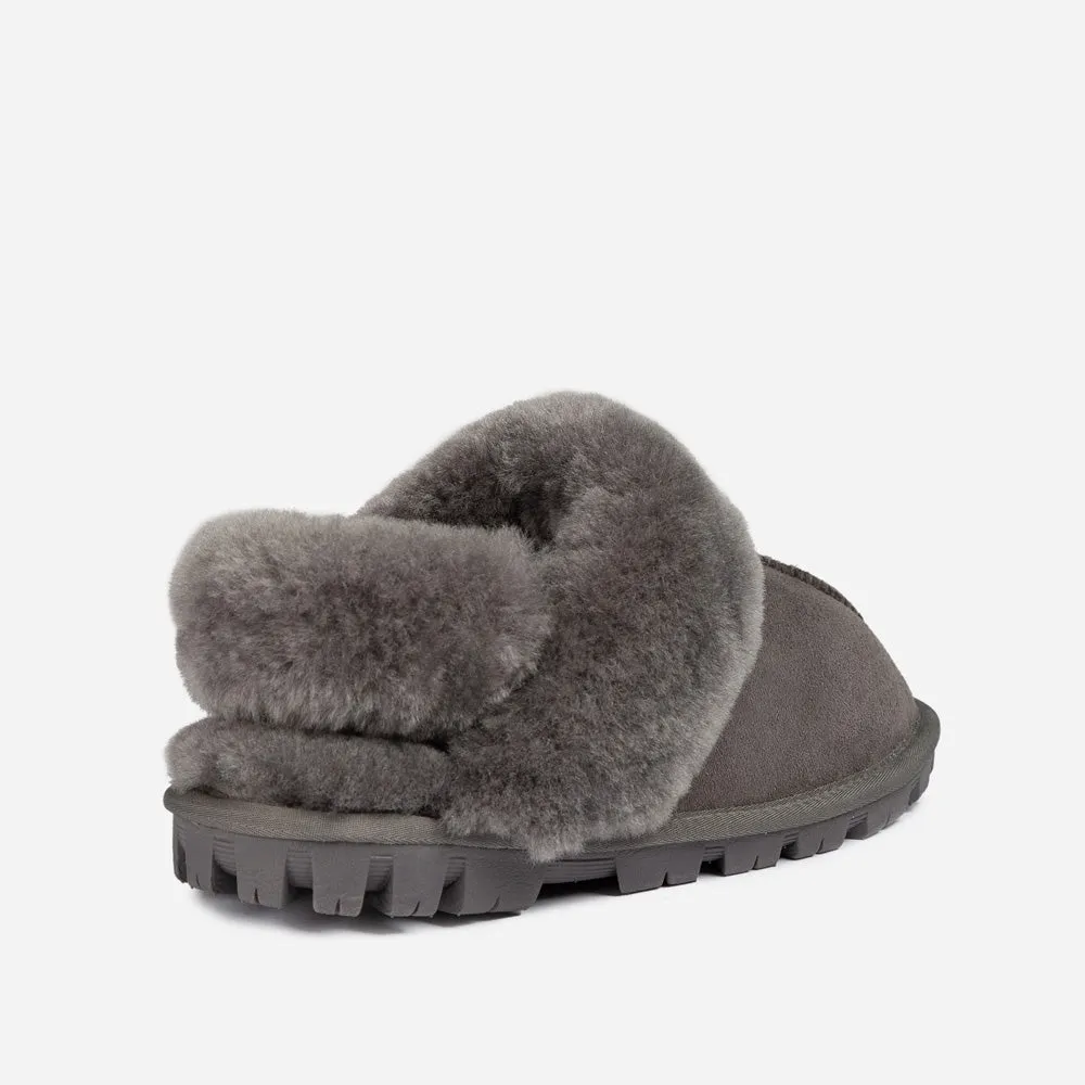 Ugg Coquette Slipper (Elastic Logo & Wool Strap) (Detachable Feature)