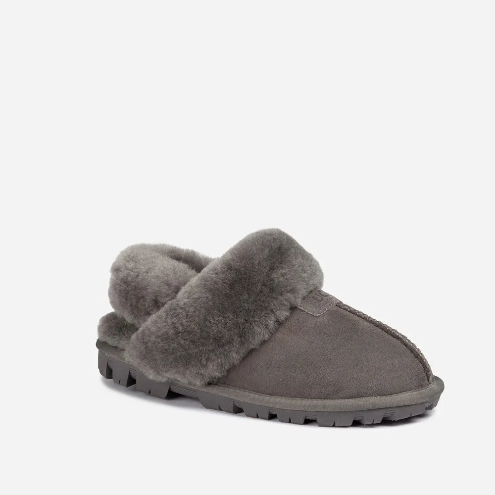 Ugg Coquette Slipper (Elastic Logo & Wool Strap) (Detachable Feature)