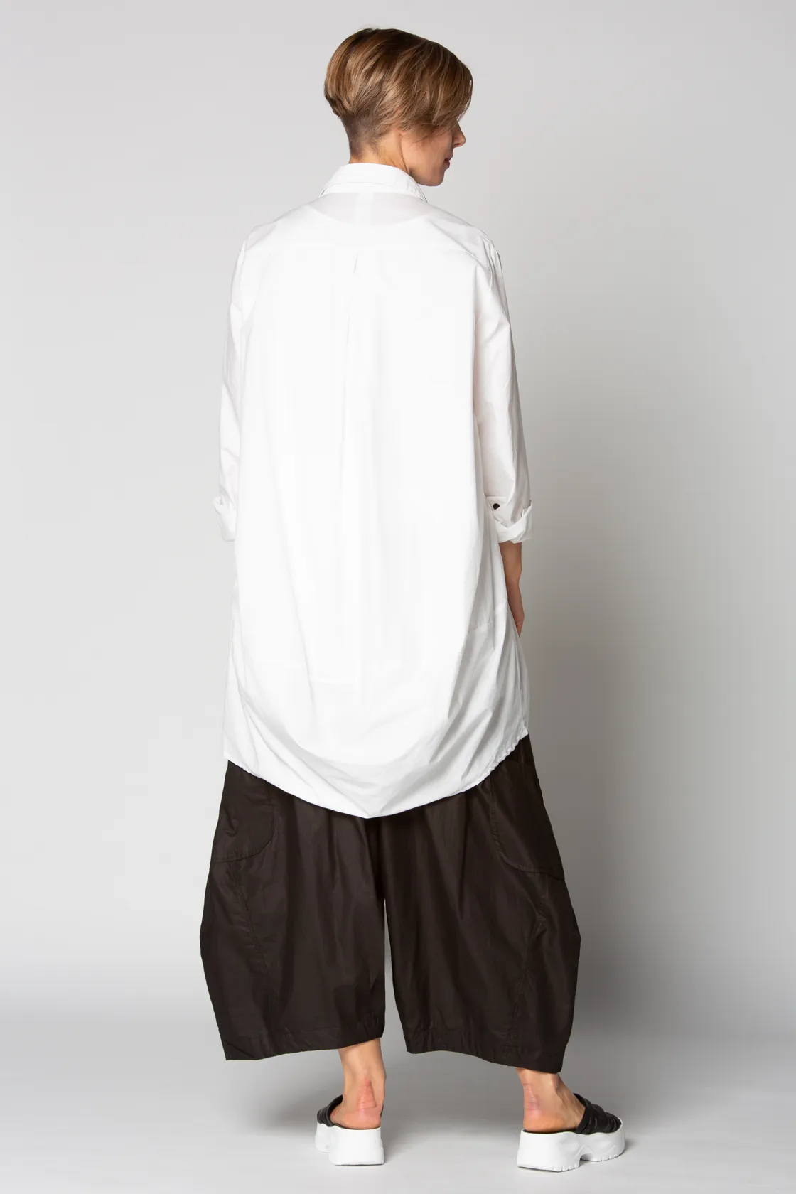 Ulla Shirt in White Carnaby