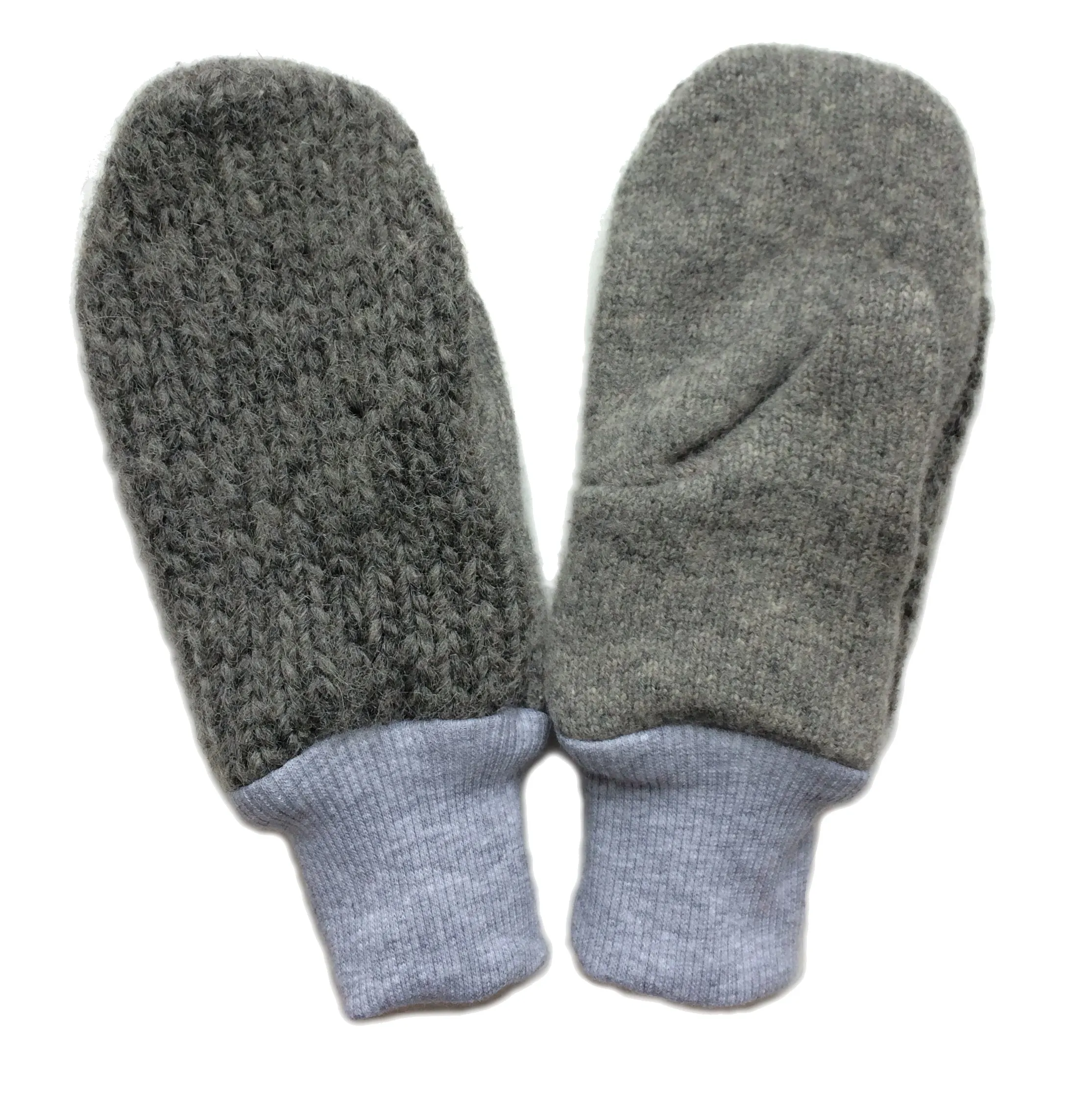 Upcycled Wool Kids Mittens