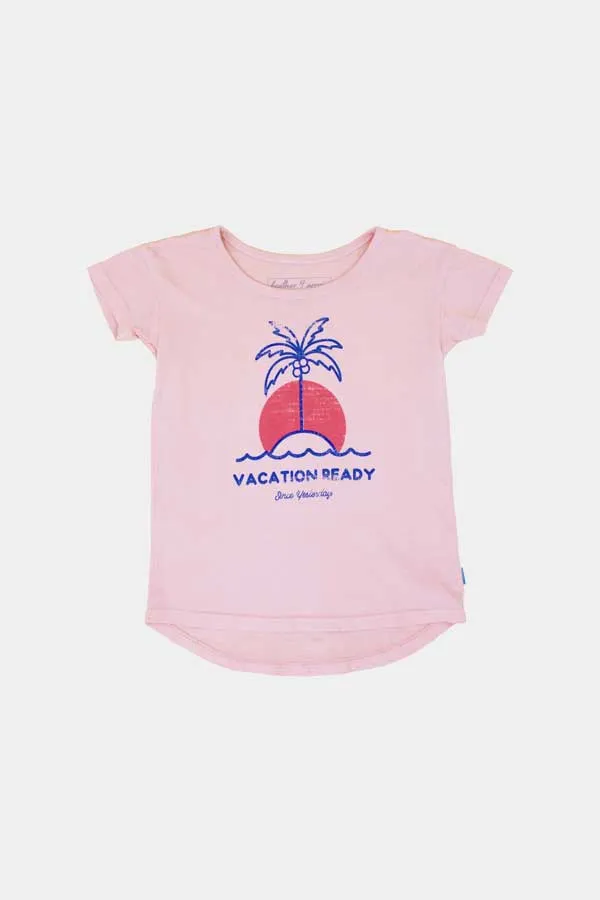 Vacation Ready Mädchen T-Shirt