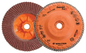 Walter 06B454 4.5" 40 Grit Spin-On Enduro-Flex Flap Disc