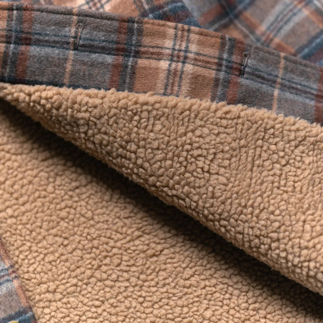 Wesley Wool Jacket | Brown Plaid