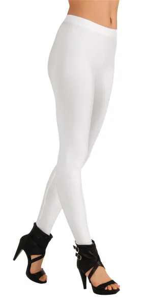 White Leggings Tights Costume Accessory