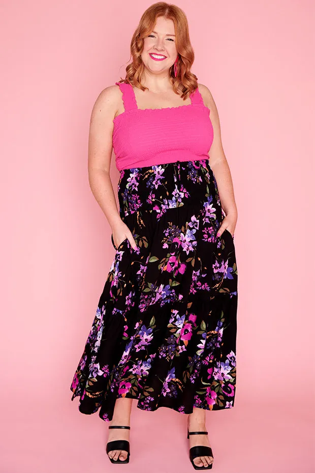 Willy Night Flower Dual Skirt