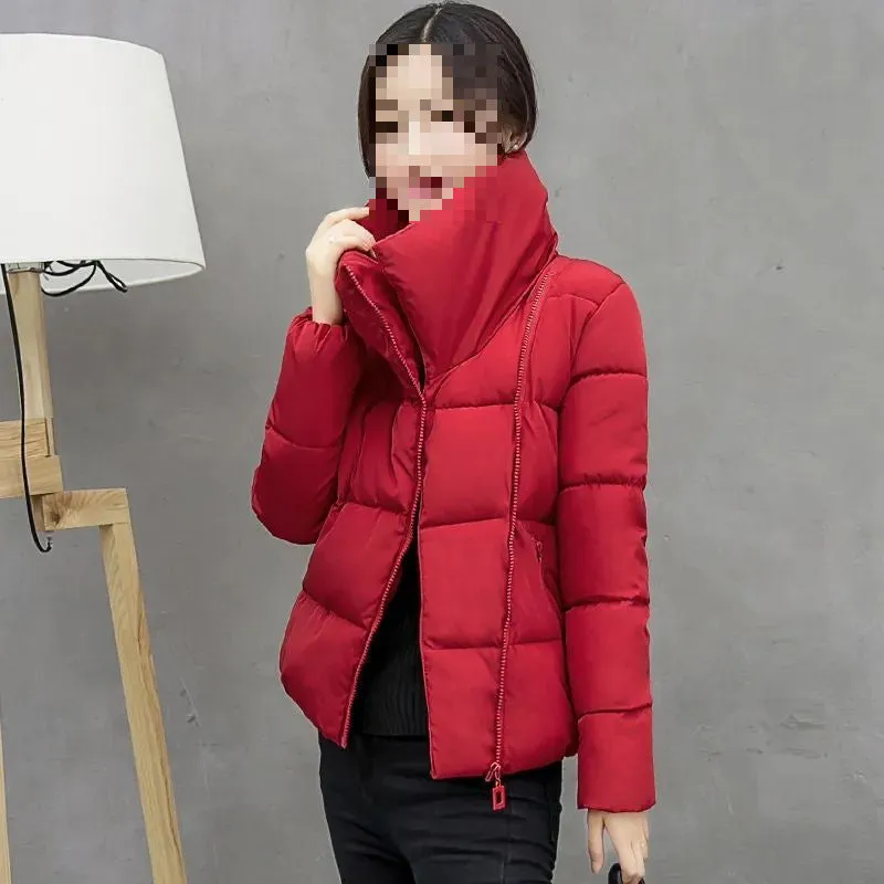 winter jacket women- korean jacket winter- womens short down jacket