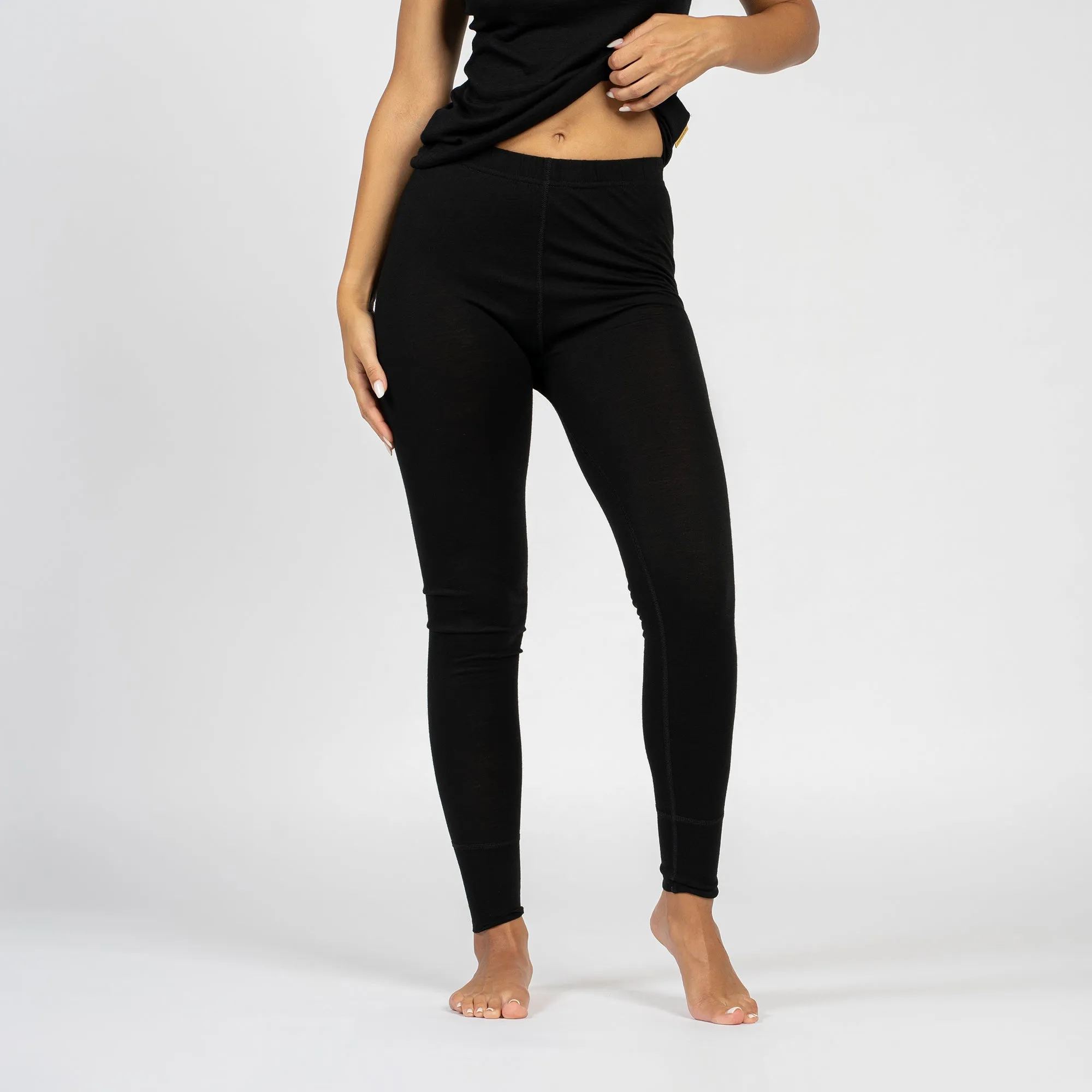 Women's 160 Merino Pants Black