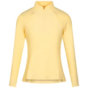 Womens Melange Raglan Sleeve Perth Mid Layer Morning Sun - SS24