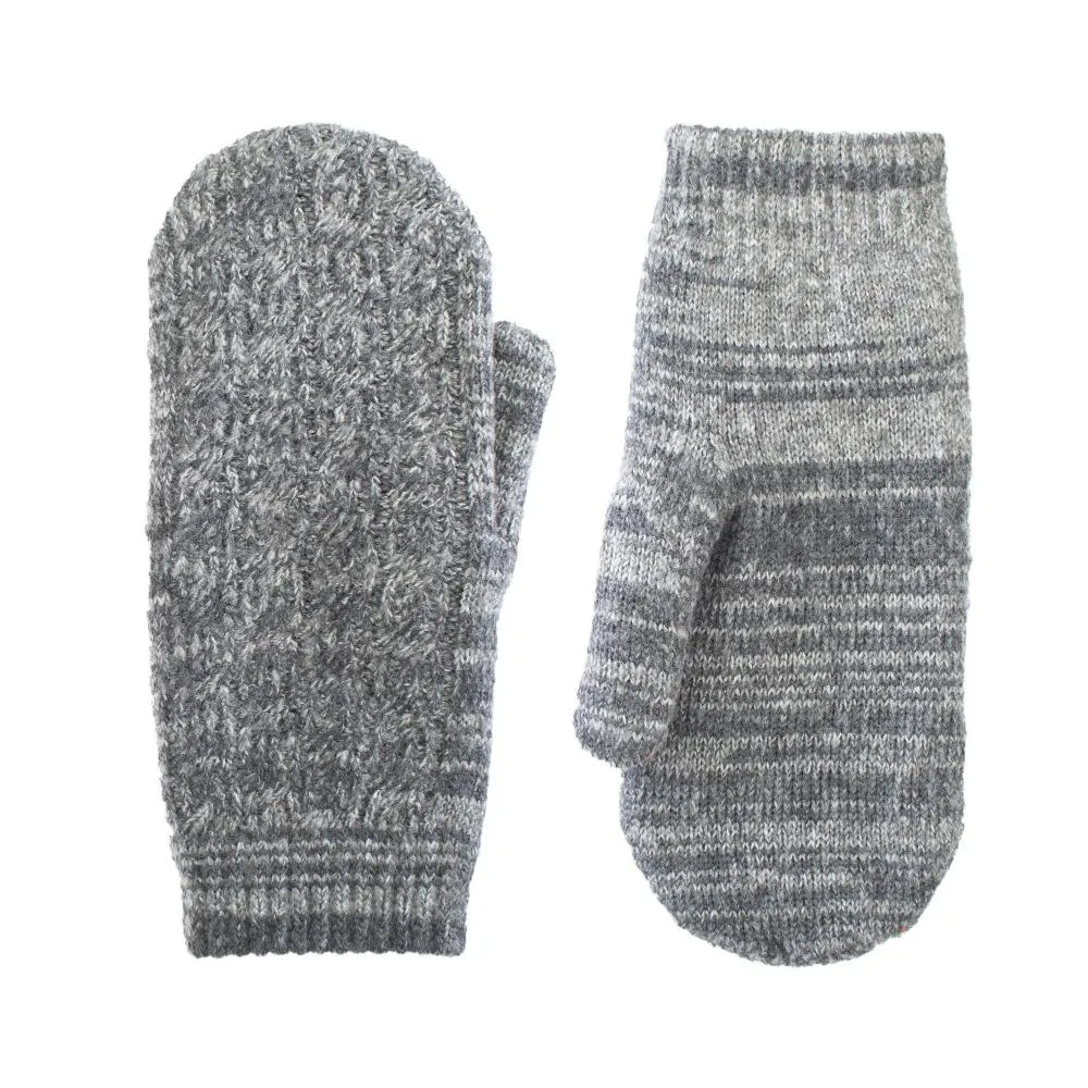 Women’s Recycled Fine Gauge Cable Knit Mittens