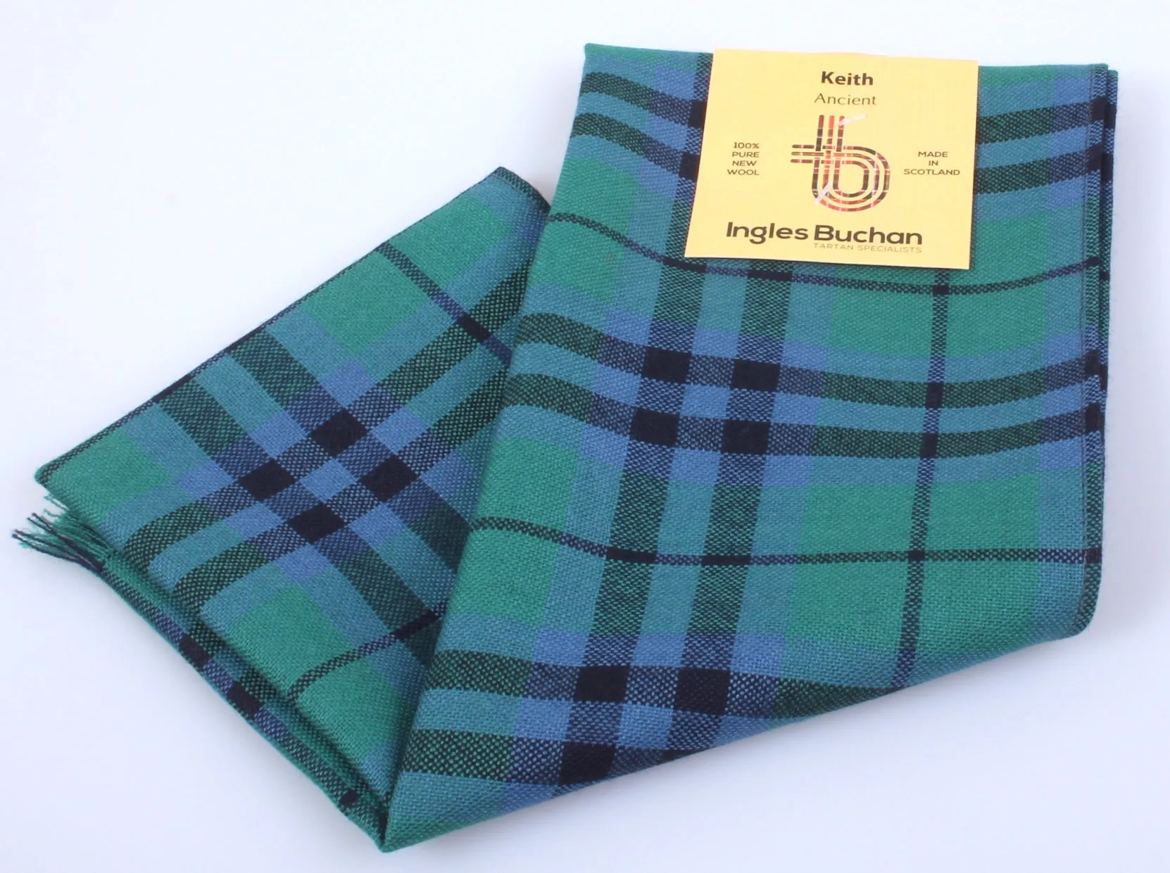 Wool Scarf in Keith Ancient Tartan