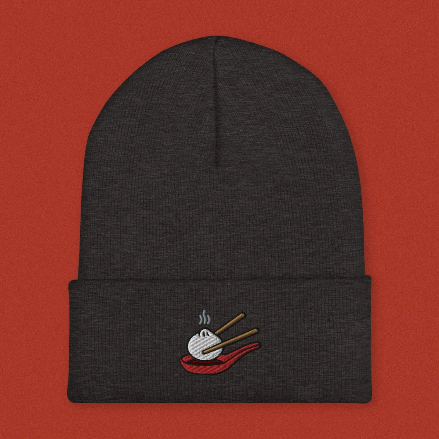 Xiao Long Bao Embroidered Beanie