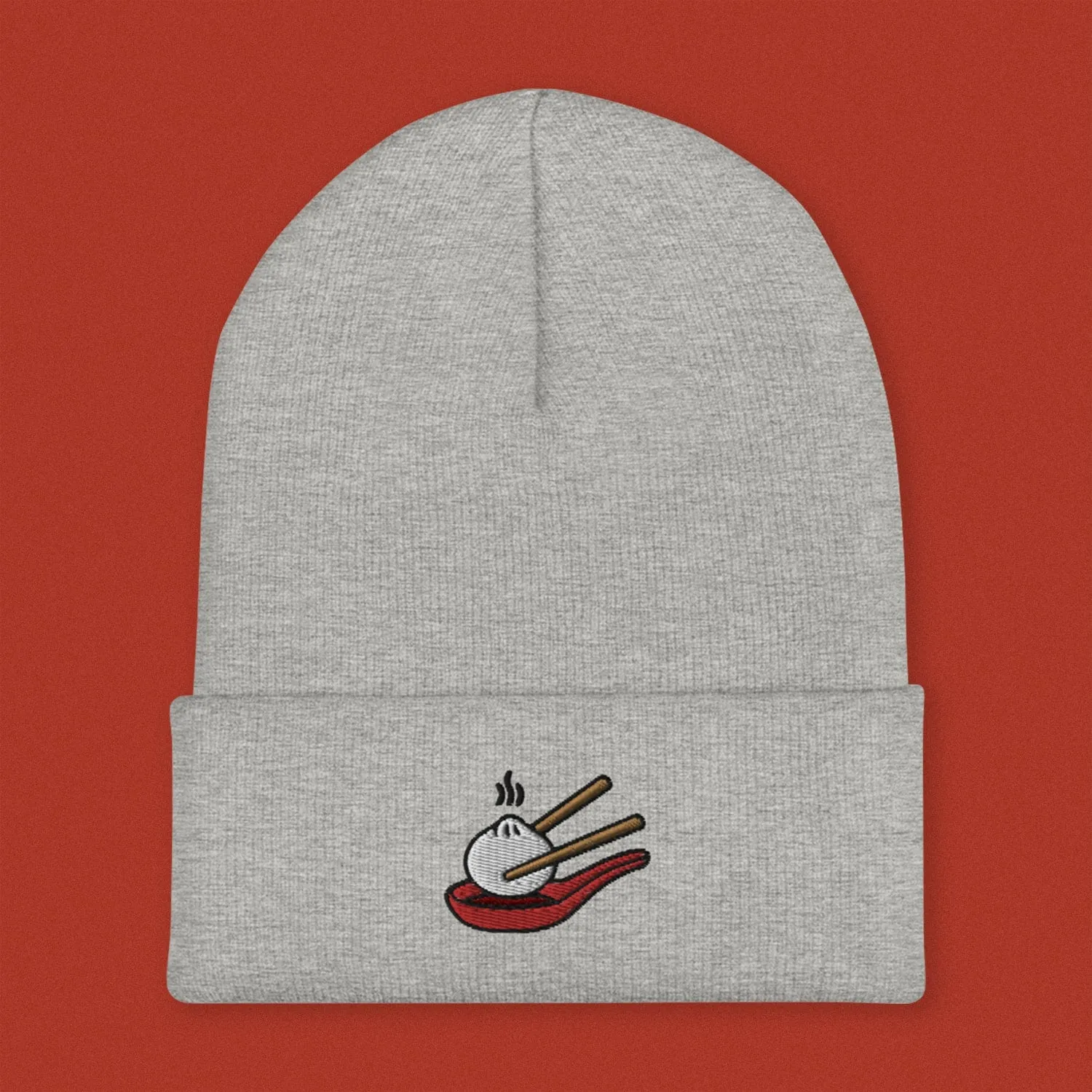 Xiao Long Bao Embroidered Beanie