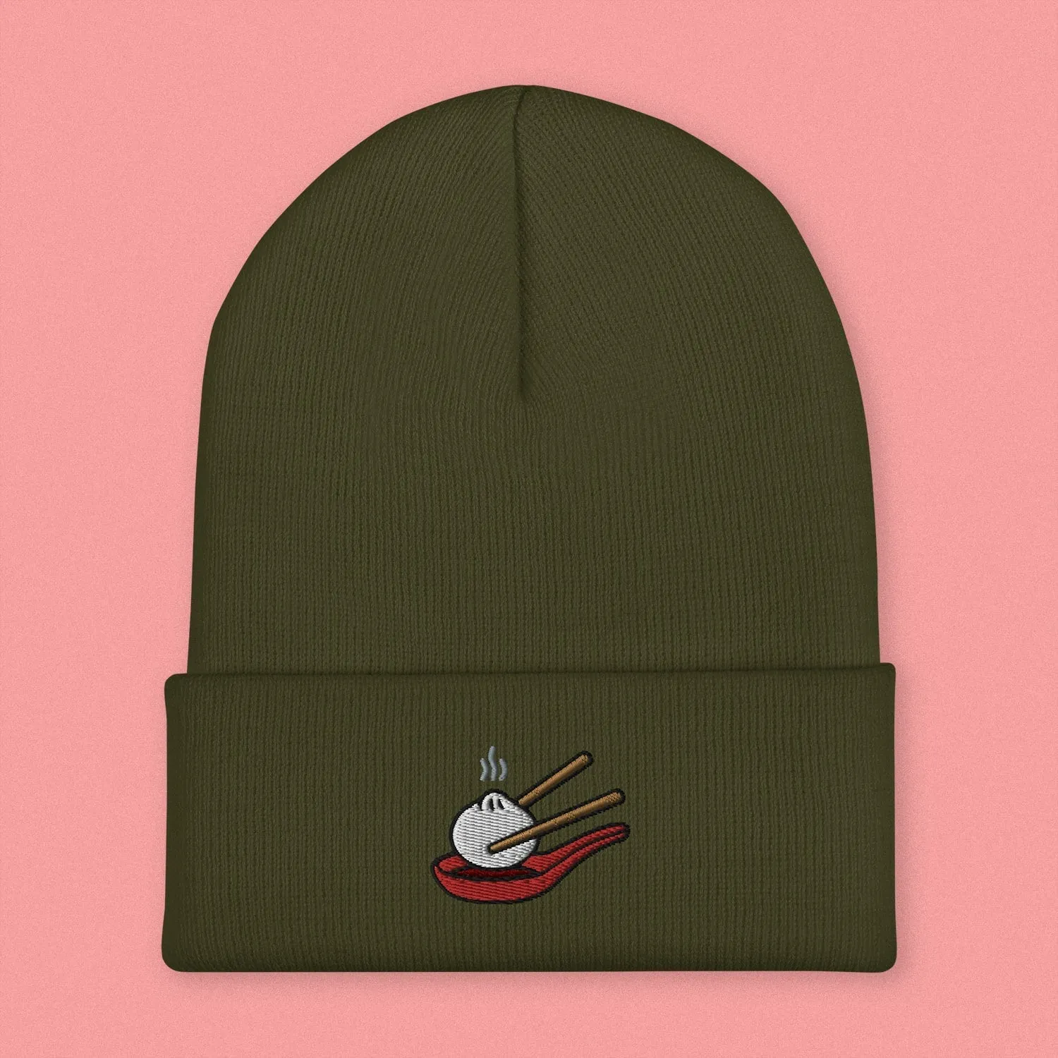 Xiao Long Bao Embroidered Beanie